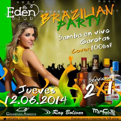 eden_club's profile picture. EDEN CLUB el paraíso de las rumbas.numero para reservaciones 02832421715