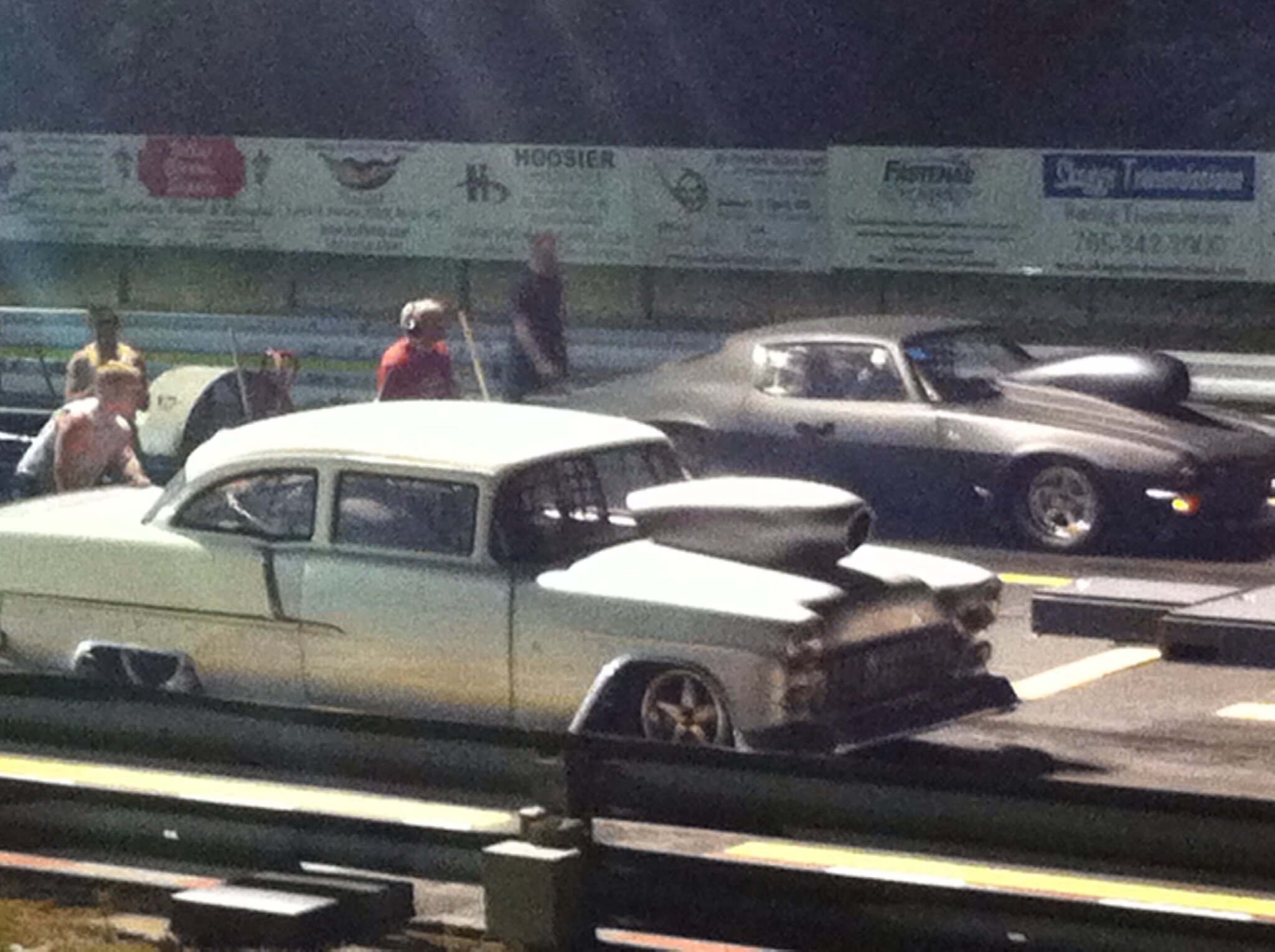 Business owner and drag racer.
