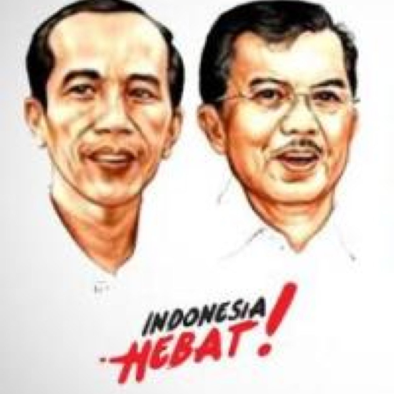 Relawan pendukung Jokowi-JK menuju Indonesia Hebat!