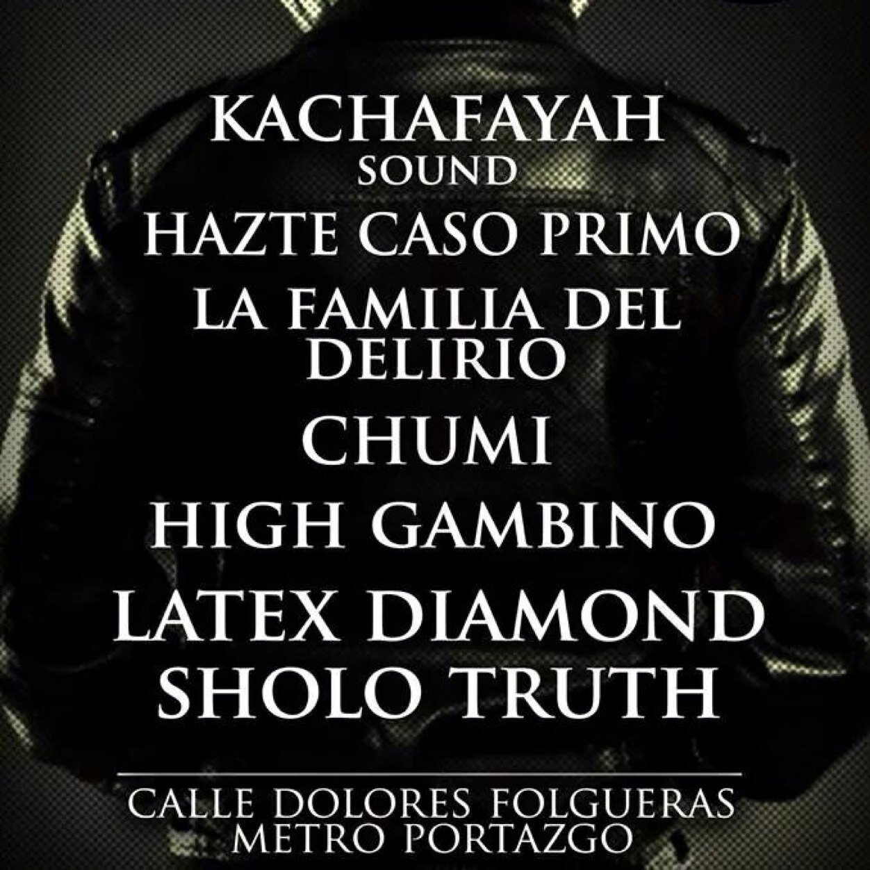 Direccion Calle Dolores Folgueras 
 Metro Portazgo Horario:19:00h Precio: 4€