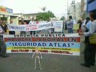 sindicato de industria de vigilantes de atlas Ltda