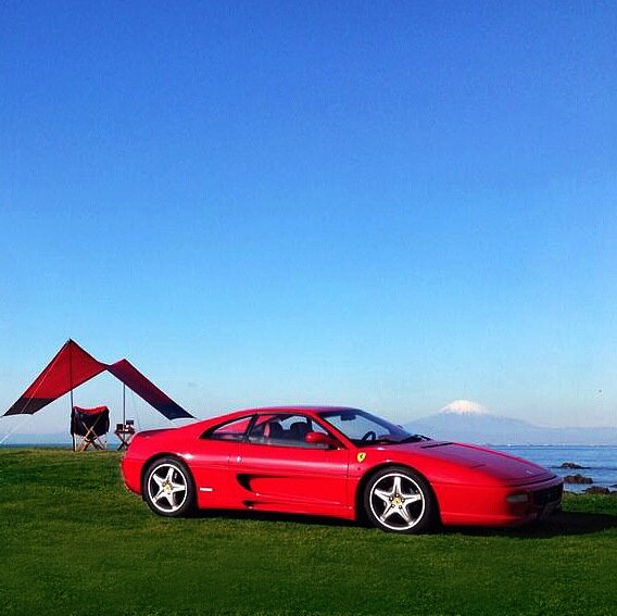 ツーリング＆キャンプ 〜 愛機 ! Ferrari  &  Lancia 出撃中！