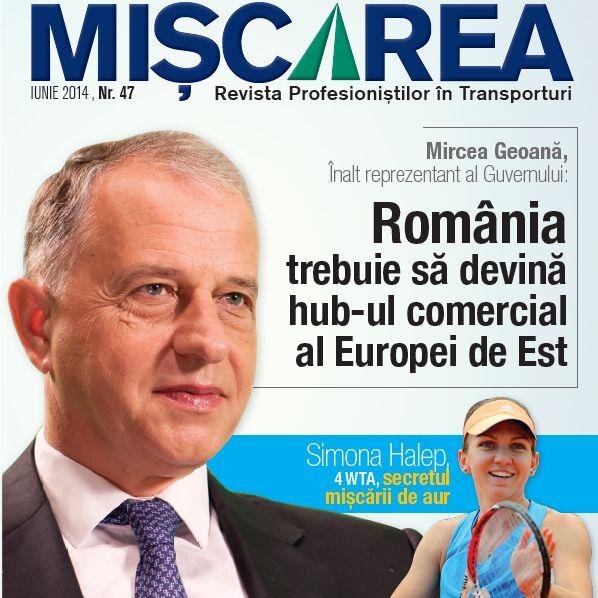 Revista „Mişcarea” îşi propune să fie o publicaţie de referinţă pentru domeniul transporturilor din România.