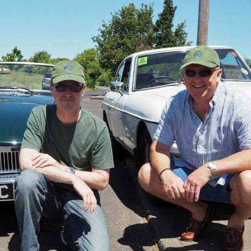 Martin & Paul, 2 middle aged ex bankers embarking on epic road trip, Kent to Monaco & back in 5 days. Their trusty stead? 1976 MGB cost £200, one of BL's best!
