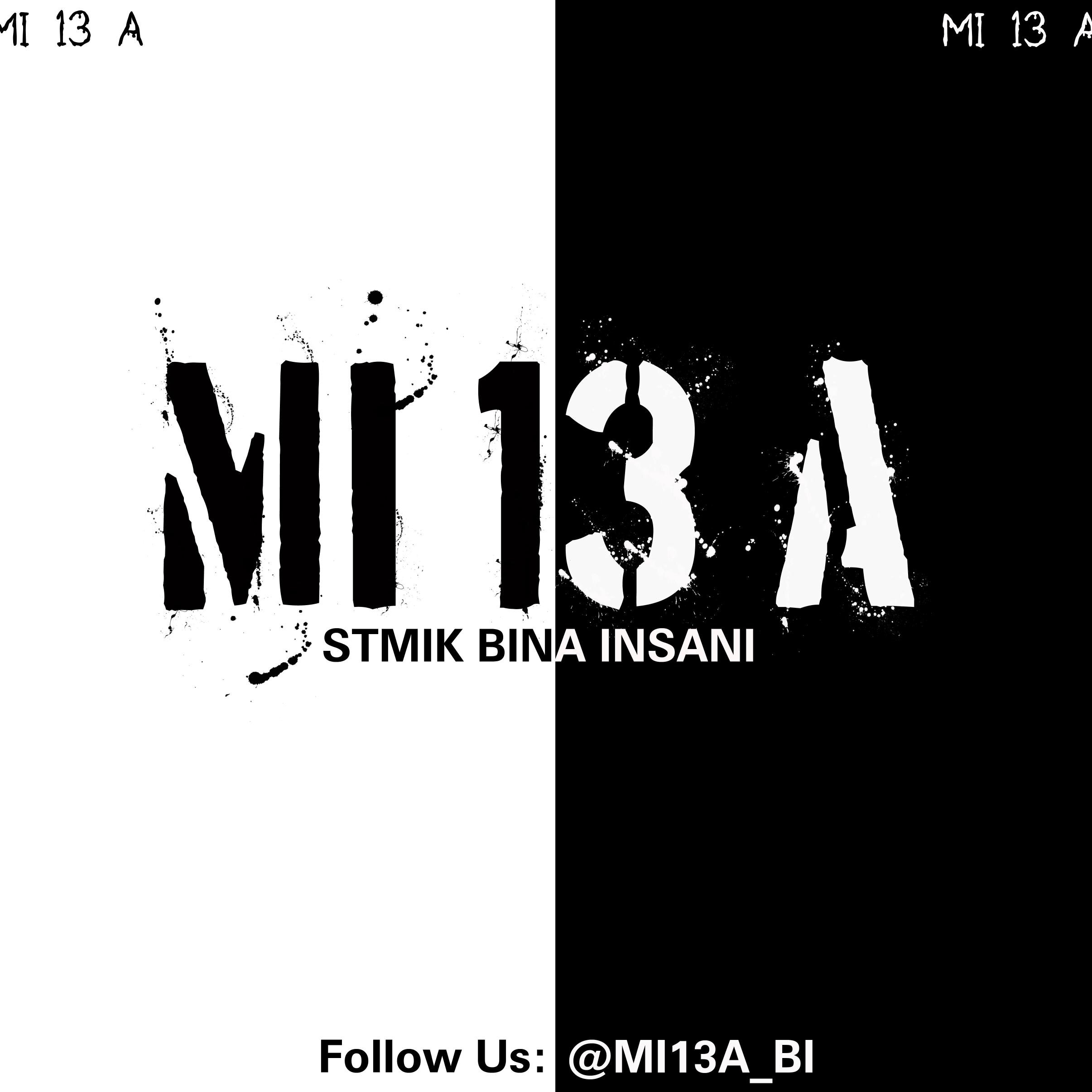 MI13A_BI's profile picture. Official Account MI 13 A 2013 | STMIK Akademi Bina Insani 2013