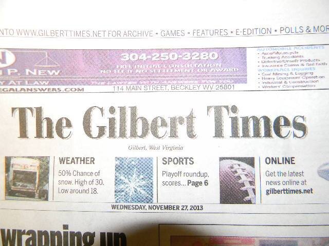 The Gilbert Times is a local weekly newspaper that keeps you up to date on the latest town news