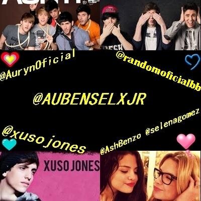 Grupo de Apoyo para @AurynOficial  @AshBenzo @selenagomez  @xusojones y @randomoficialbb  :) 3