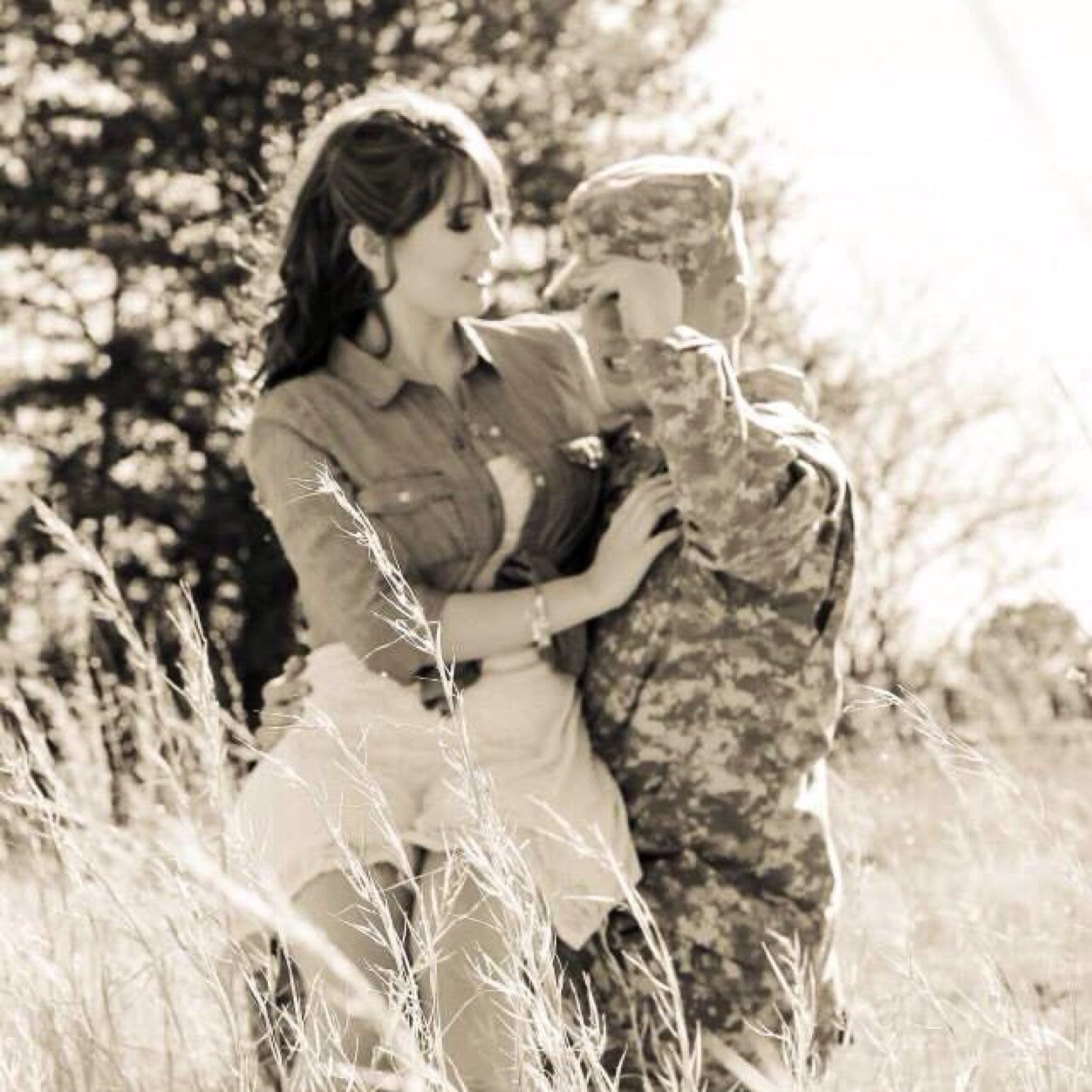 18.
Soon to be Mrs. Smith.
My one and only is a United States Army Calvary Scout. 
Go Army!