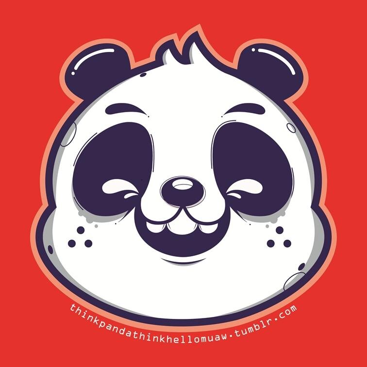 hellomuaw's profile picture. the Athazagoraphobia pandas,Think Panda Think Hellomuaw.