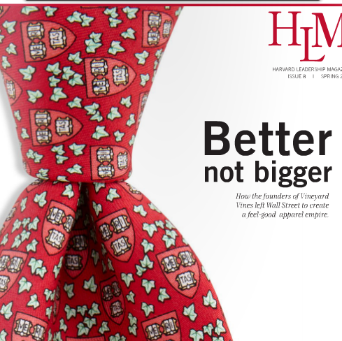 @Harvard Leadership Magazine