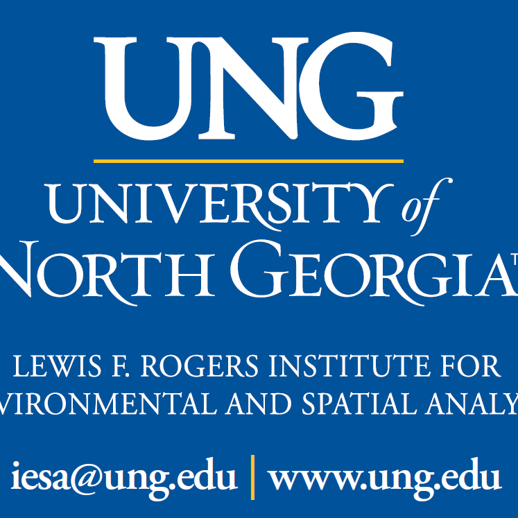 Explore geospatial technology with the Institute for Environmental Spatial Analysis at UNG! | Tag us #iesa | Follow on Facebook & Instagram @iesa_ung