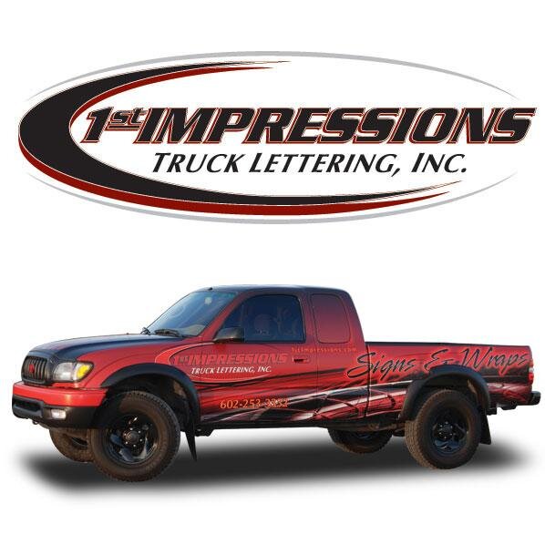 As a Phoenix, AZ sign shop, we specialize in vinyl truck lettering, vehicle wraps and outdoor signs. We also love design, marketing and Arizona!!