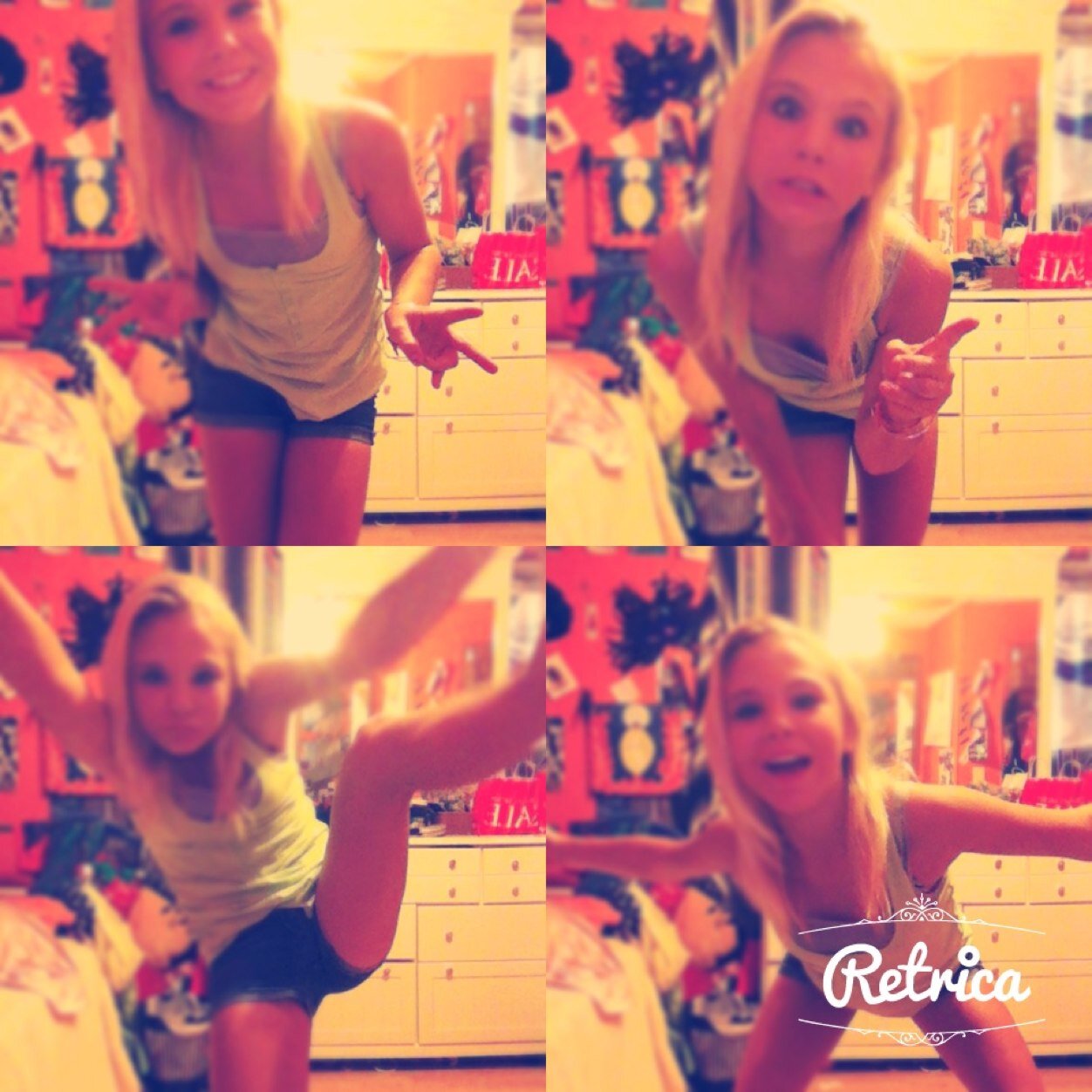cheerleader....see taht follow button i would tap that