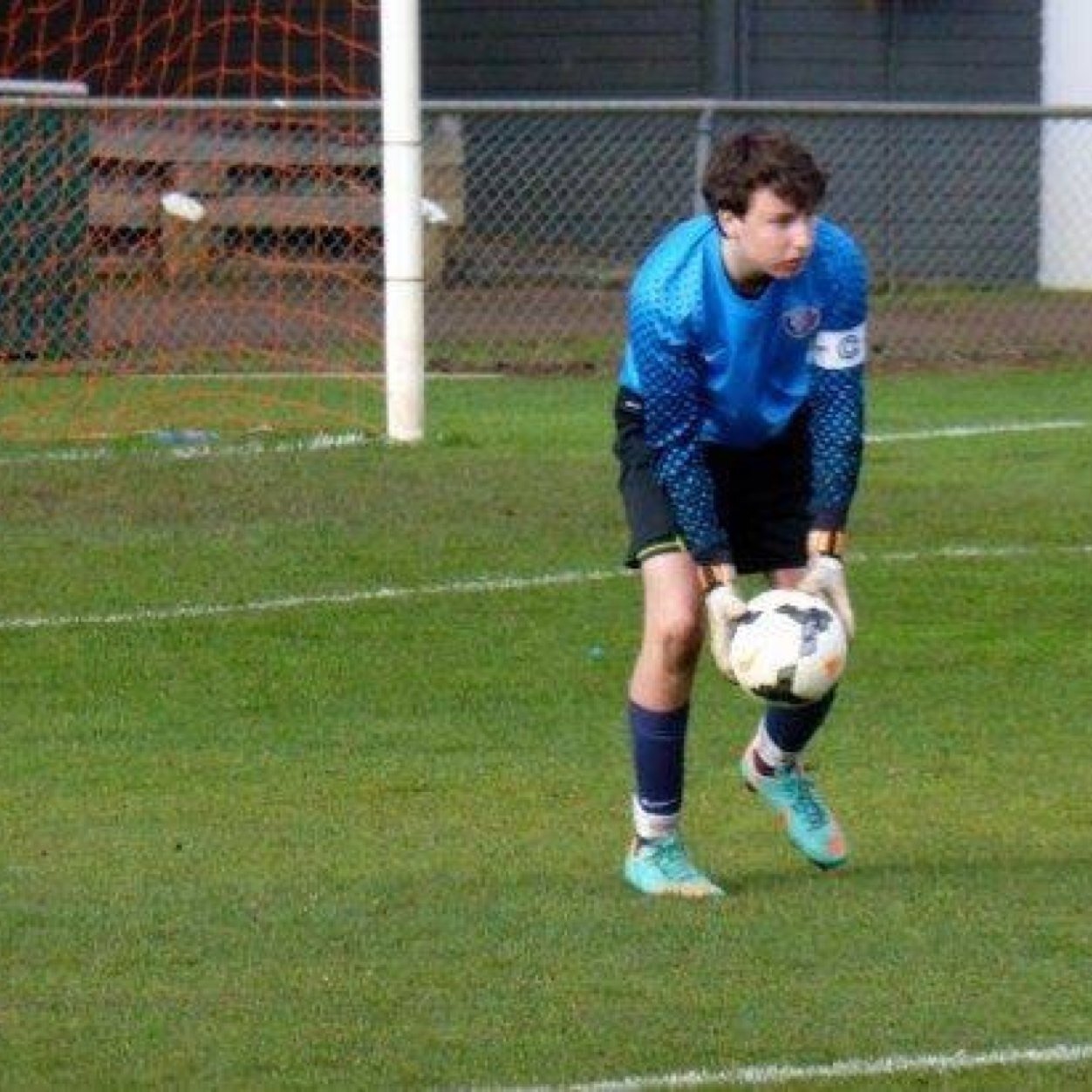 U14 captain and goalkeeper of South Hobart FC.