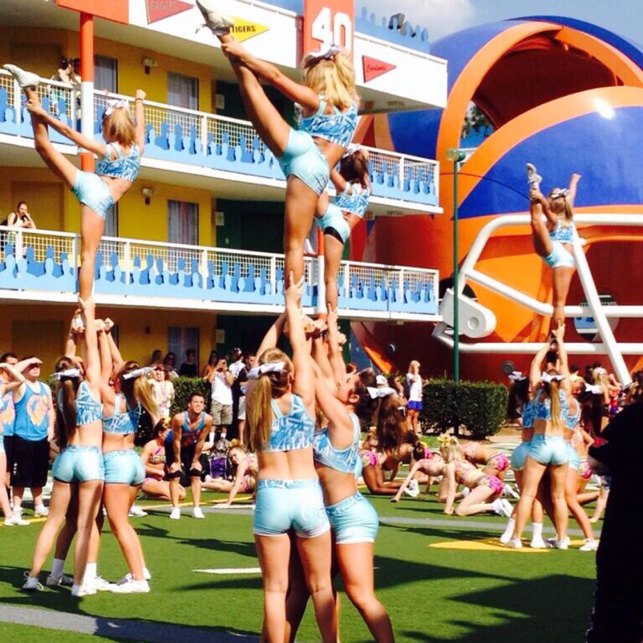 Small All Girl Sr 5. Speed Athletics. #BlueFlame