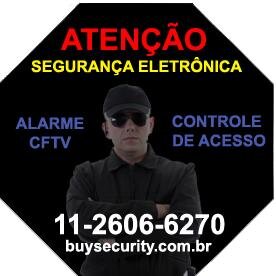 Segurança Eletrônica
alarme*cftv*controle de acesso
venda*instalação*mantenção