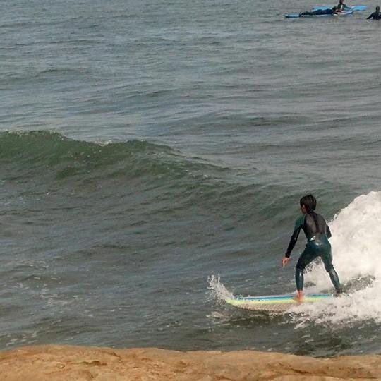Surfer... Home breaks: Sewers, Suicides, The Lane(Steamer Lane), Manresa, etc.