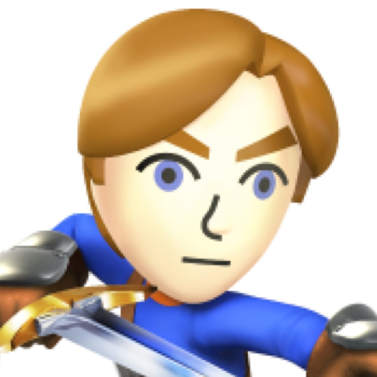The Mii of Swords! A Swords Master! What's that? A swordsman as hansome as Mii? May I beat him in battle! #SSBRP #MultiverseRP