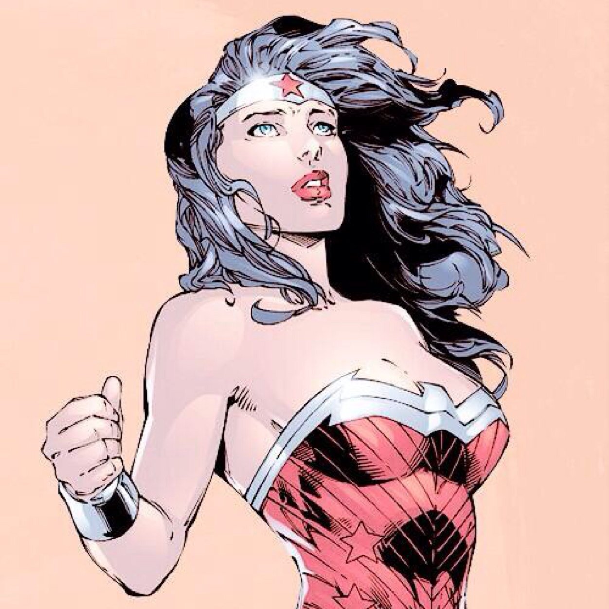 As a Warrior, I stand, as an Amazon, I fight and as Wonder Woman, I bring Justice. #N52