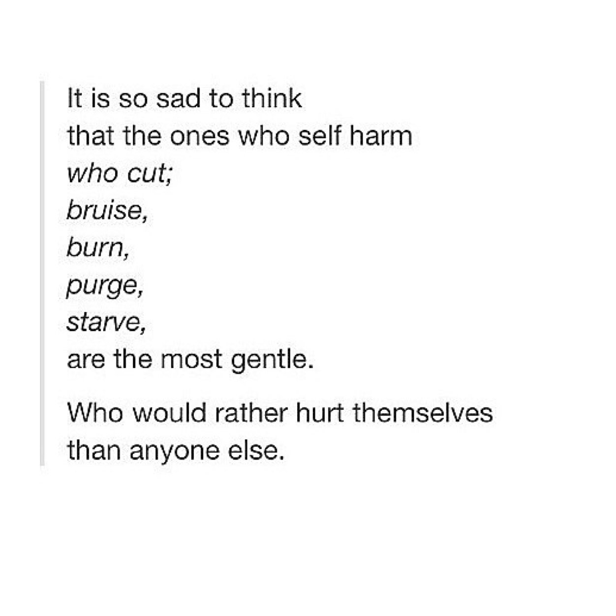 suicide is the chemical i breath.