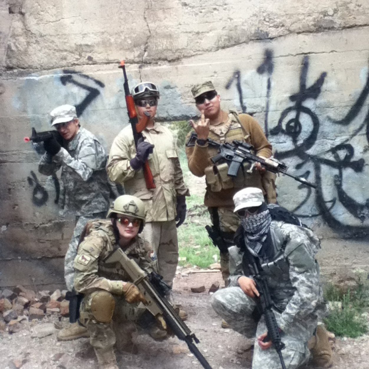 I post stuff involving airsoft, rotc, military, personals, and laughs.