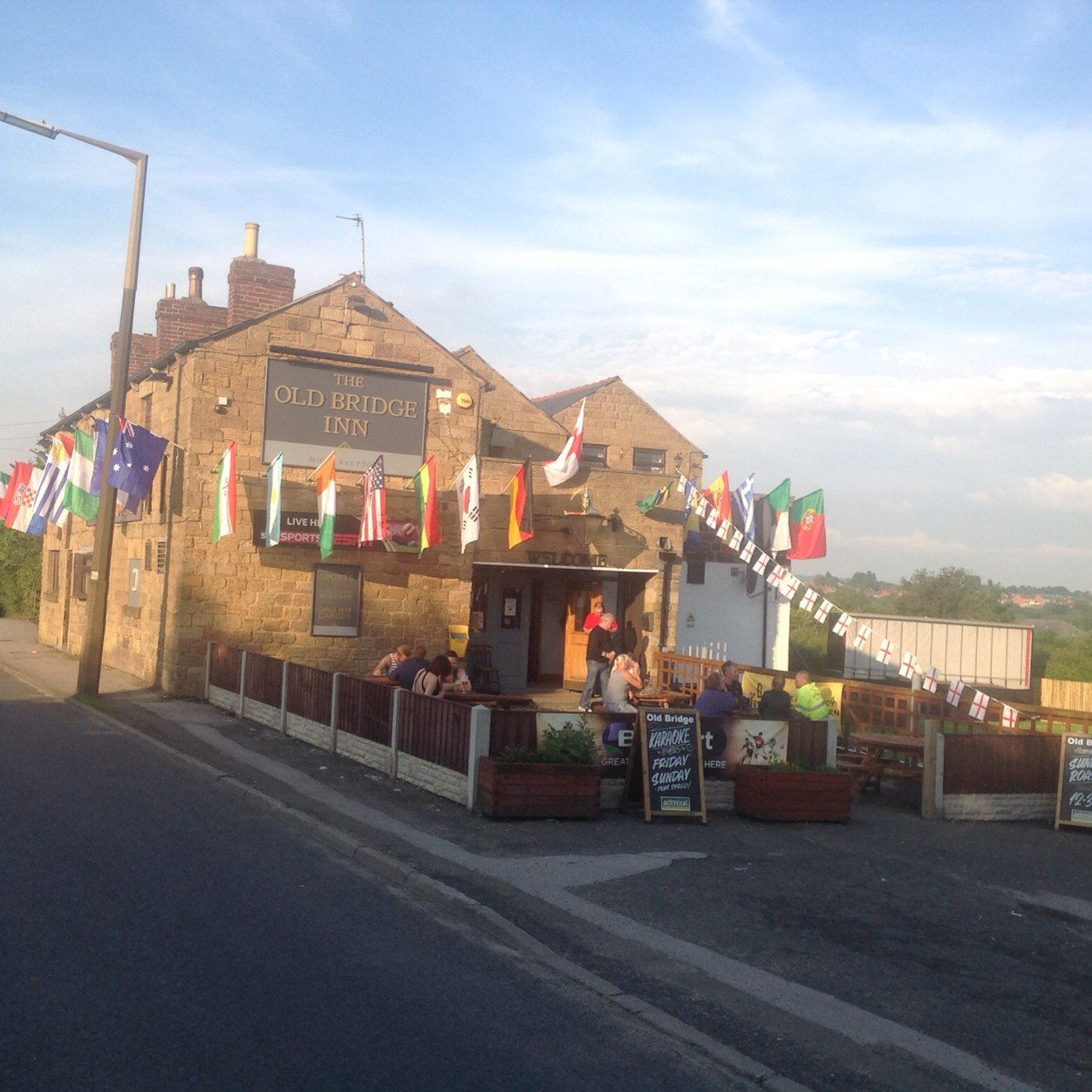 A traditional old english pub with a twist