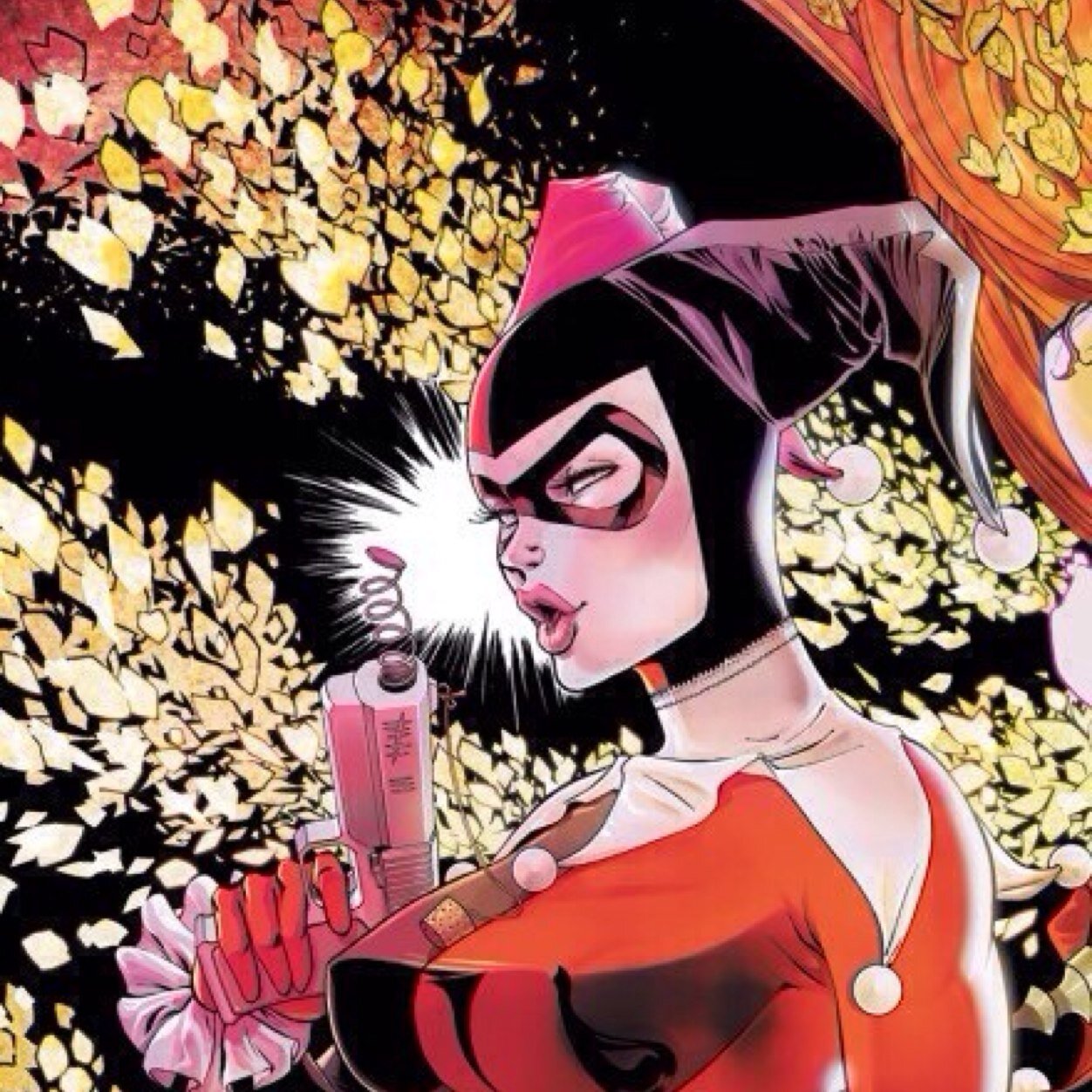 Mr. J and I will kill that bat brain no matter what it takes. Isn't that right puddin? [#DC|#Batman|#HarleyQuinn|#New52]