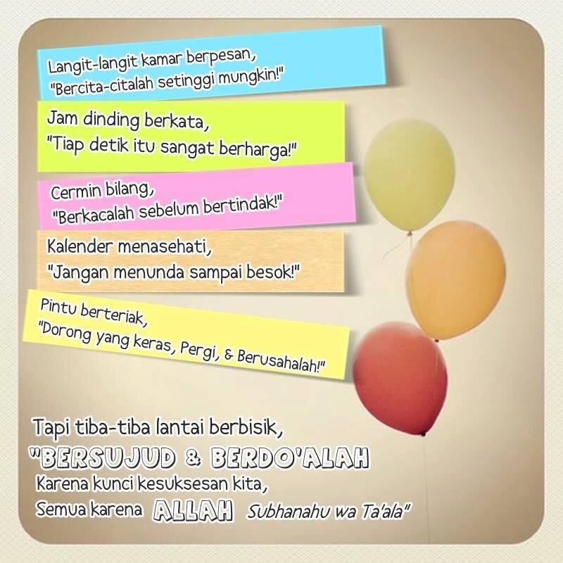 InsyaAllah menjadi individu yang lebih baik dalam segala hal dan lebih bermanfaat bagi bangsa dan negara... Aamiin :)
