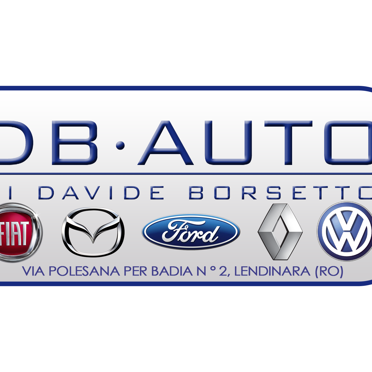 DBAUTOLENDINARA's profile picture. Concessionario FORD, MAZDA, FIAT,
Auto nuove, km 0, usato multimarca garantito Auto d'importazione
Officina autorizzata. SERVIZIO NOLEGGIO AUTO PER MATRIMONI