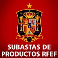 Página oficial de subastas de productos de la RFEF