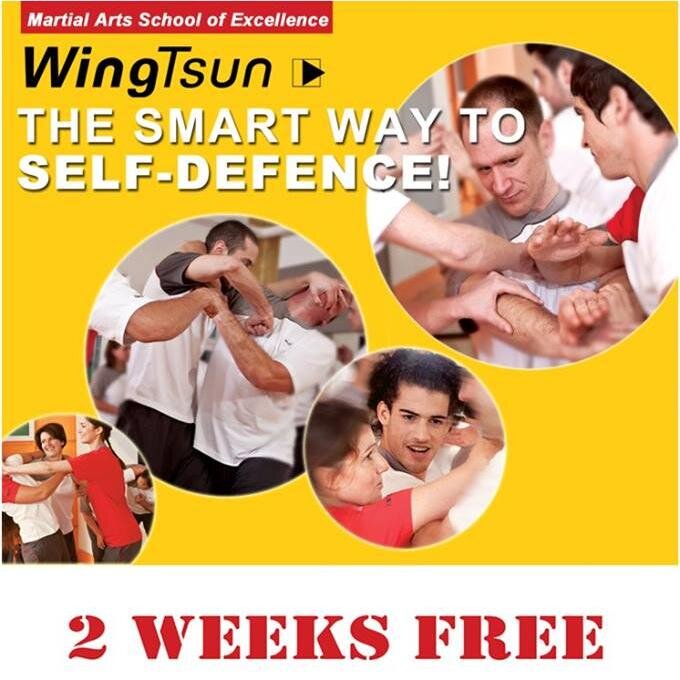 We teach WingTsun martial arts with a modern approach. In a fun and friendly environment. Contact us now for 2 weeks free training.