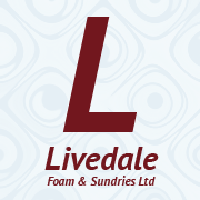 Livedale Foam & Sundries Ltd. are foam converters and suppliers of upholsterers sundries, wood treatments, tools, fibre & feather cushions and upholstery vinyls