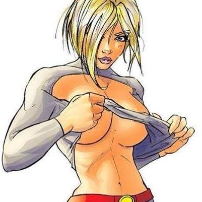 Eyes up here boys, I'm Karen Starr a CEO and superheroine. #Single