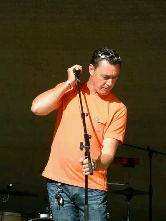 Singer / songwriter / musician / performer and have performed with great singers like Theuns Jordaan , Bobby van Jaarsveld . Loving every moment of it.