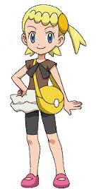 Hi im bonnie! I travel with Ash, big brother , and Serena. I am from the kalos region and i LOVE pokemon