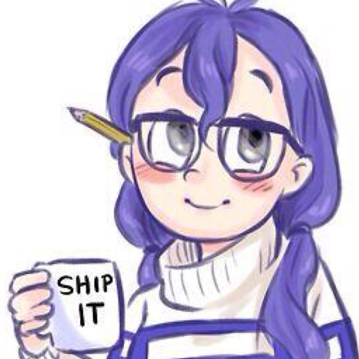 You like that ship..? Me too! I even have some fics for that!! || Psst you can call me Femfiction/Femfic so it doesn't get confusing.