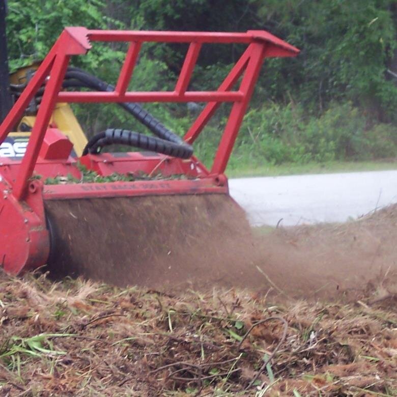 Exchanging information and benefits of forestry mulching for environmental and commercial applications.