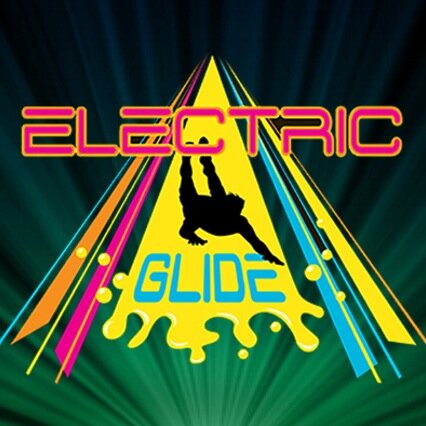 Run and slide the hills of @DeerfieldGTC guided by Glowing Lights & Lasers through the slide park and into an after party concert!