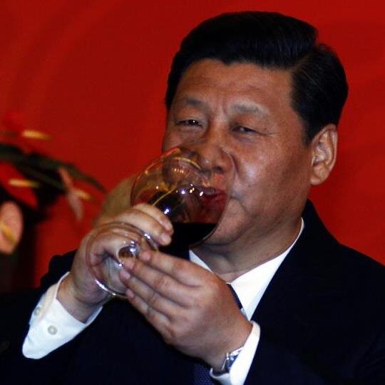 celebrating pissed Orientals
