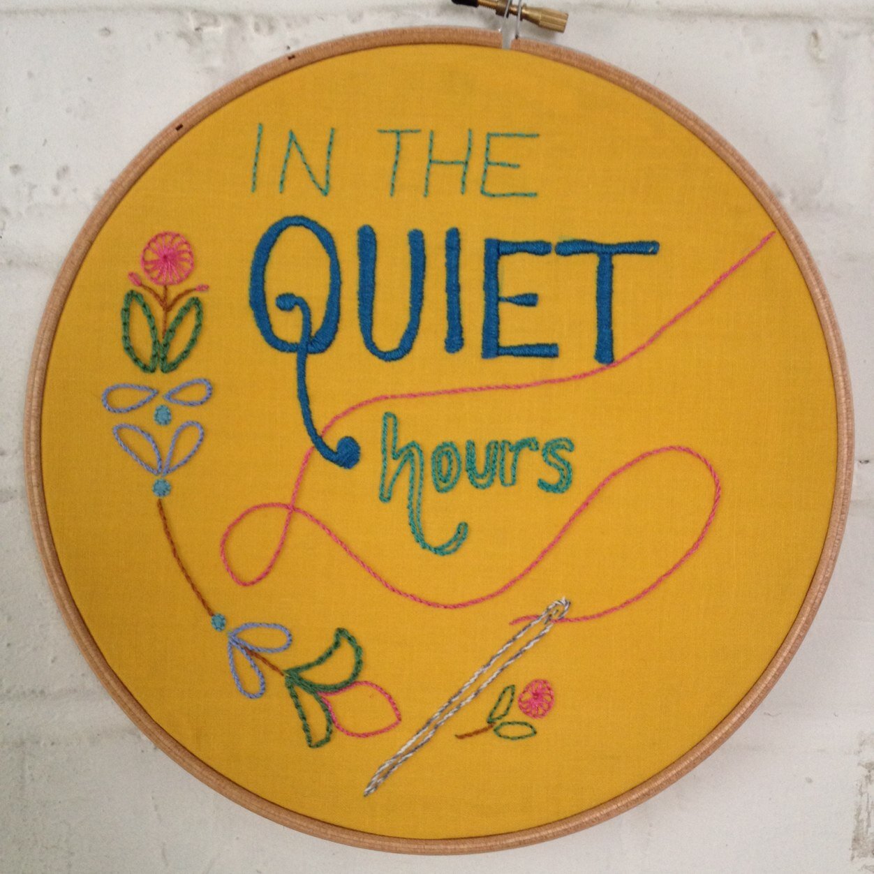 quiet_hours's profile picture. Hand Embroidered loveliness in Atlanta, Ga.