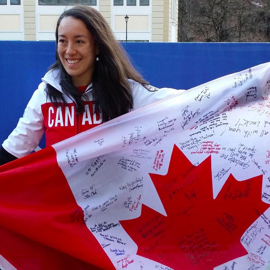 Canadian Olympic Cross Country Skier