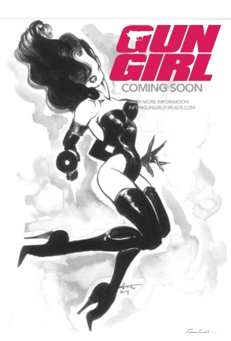 Gun Girl Threads - Lifestyle Brand . Apparel Line . Graphic Novel - NOW Live online