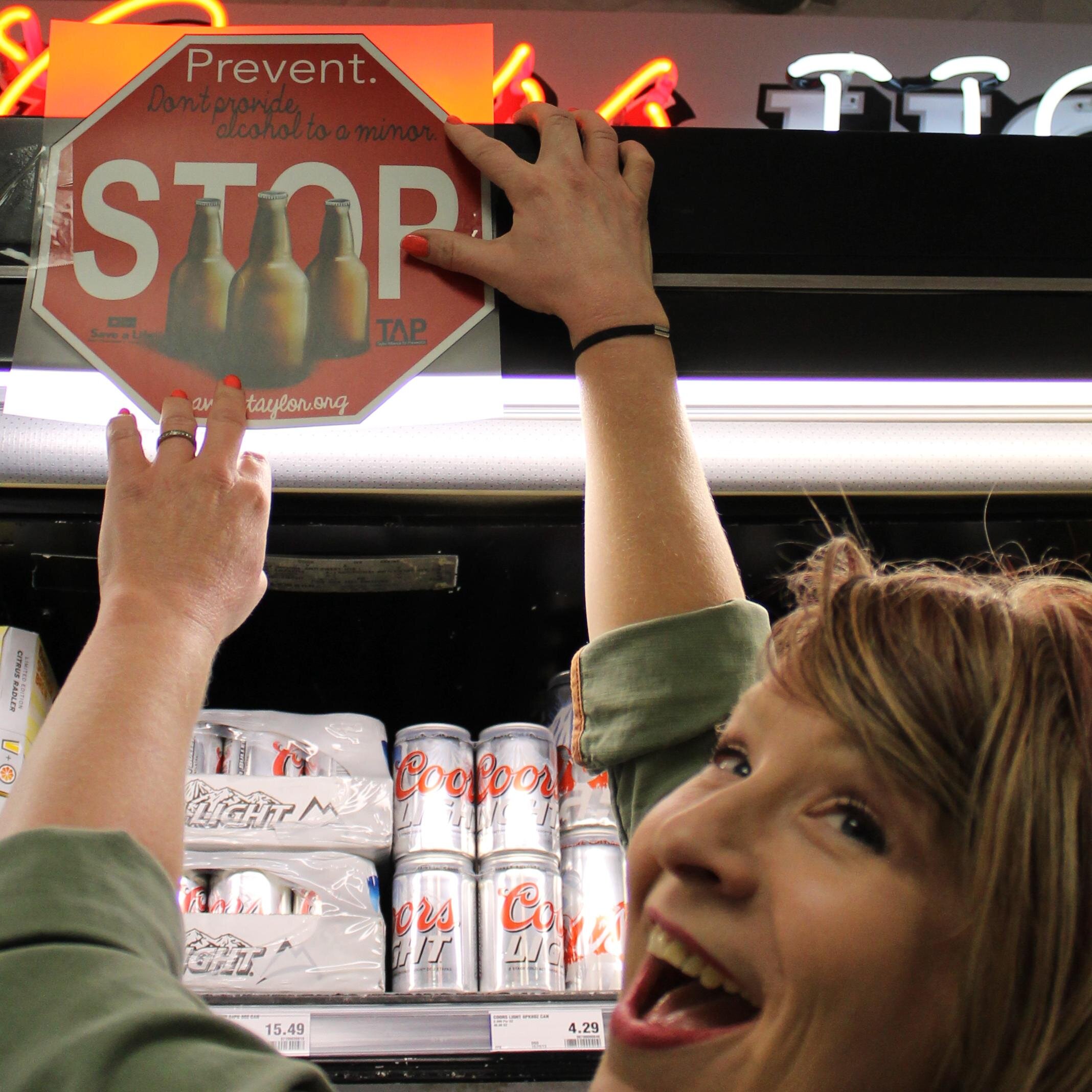 TAP is the Taylor Alliance for Prevention--a coalition working to reduce underage drinking in Taylor County.