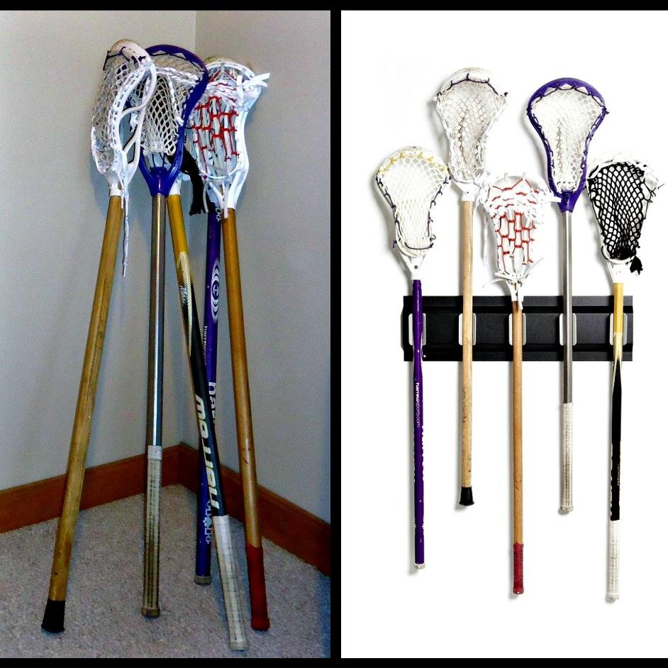 StikMate is great way to safely organize, display your hockey and lacrosse sticks  we provide a quality product.