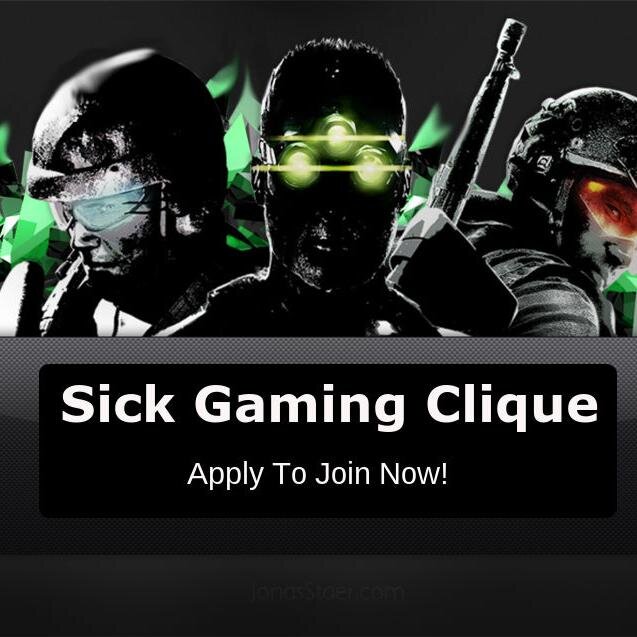 A new concept for gaming videos, we're recruiting streamers now! apply by sending us an email to: sickgamingclique@gmail.com