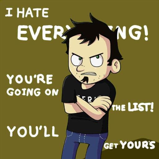I'm Not short Damn it! Do you hear me?! I'm N--Oh Hello,I'm Dan I Do Not have anger Issues,trust me, I'm N--GOD DAMN IT!~