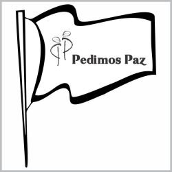 Pedimos Paz,  invitamos a todos los colombianos a sacar y ondear una bandera blanca para pedir la paz sin mirar colores ni tenores, sin Voluntad no hay Paz