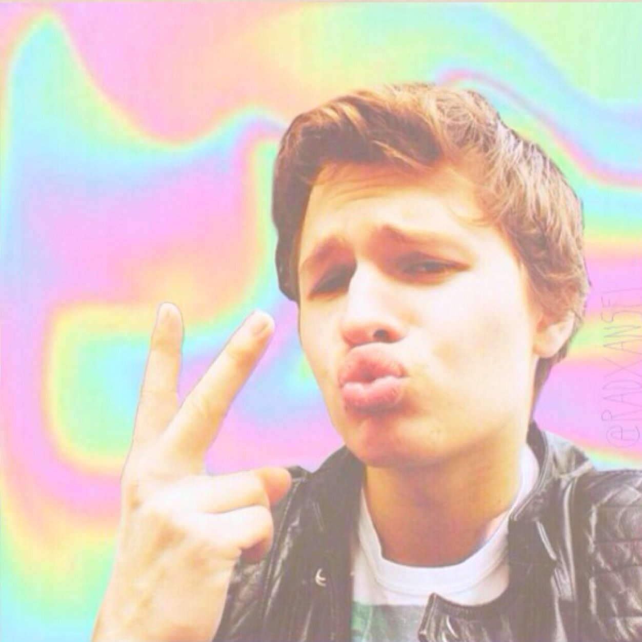 my life goal is to share cookie cake with ansel