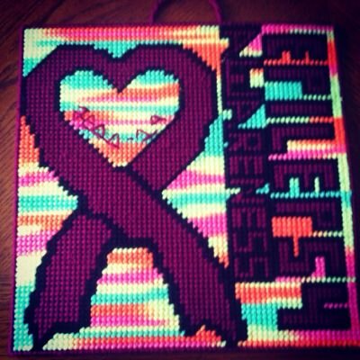I am just a college student trying to get by with a crazy obsession. I make a lot of unique and crazy things out of plastic canvas. Hope you follow me! (: