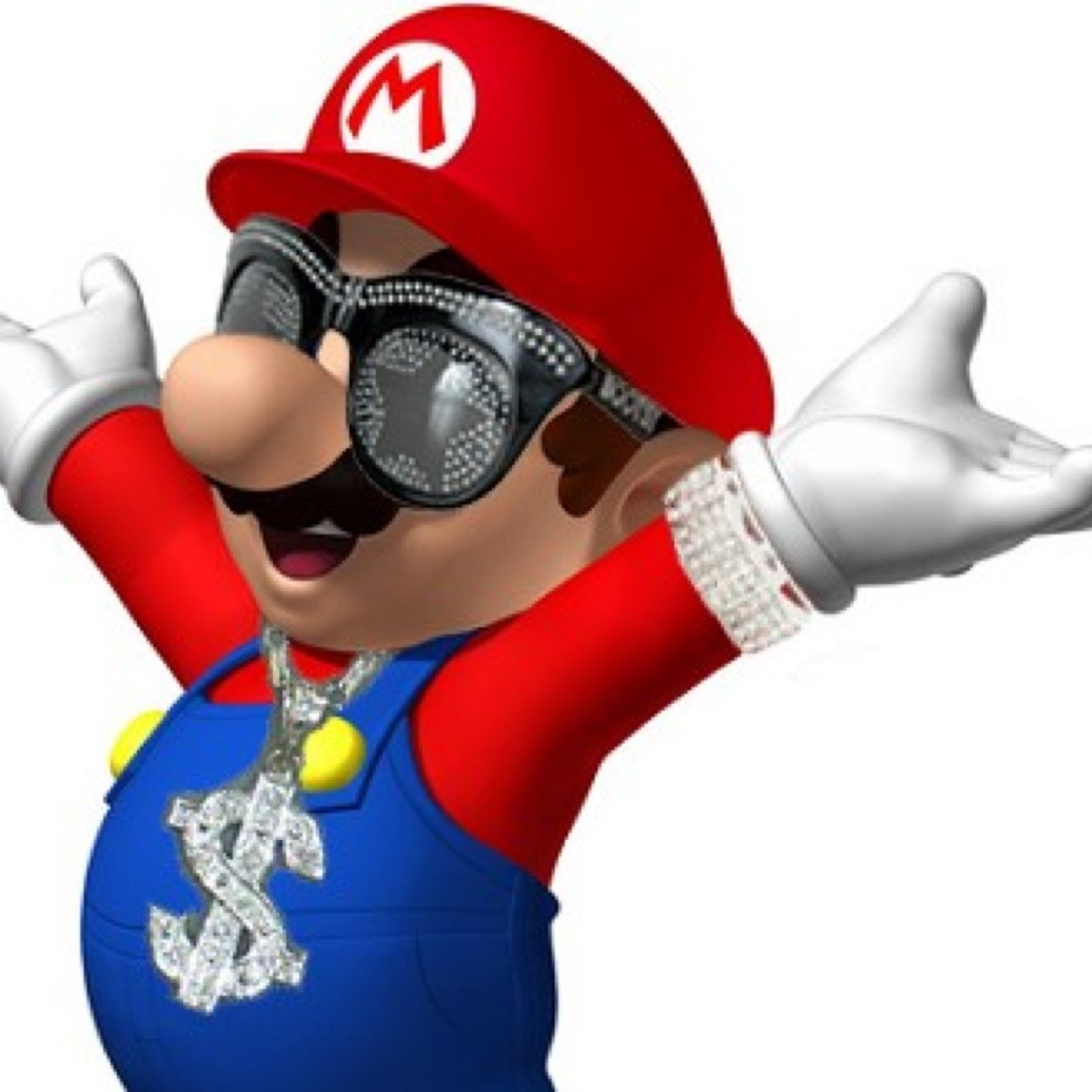 They call me pimp daddy mario, true king of Mushroom Kingdom.